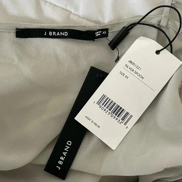 Jbrand velour silk top - Picture 9 of 11